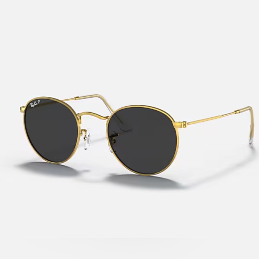 Ray-Ban Classic round Gold Frame Sunglasses